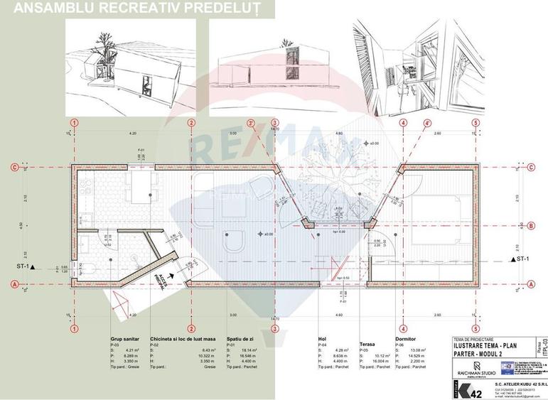 16 E+TVA/mp: Teren Bran Predelut 24253 mp intravilan proiect turistic - 16