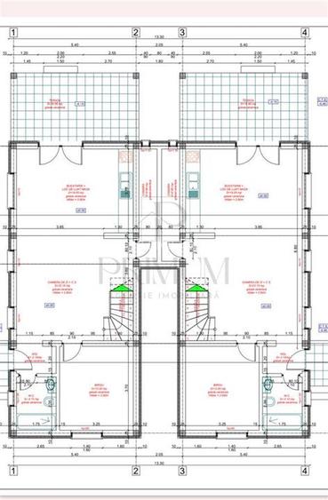 Duplex individual - personalizare interioara - 5 camere - 2