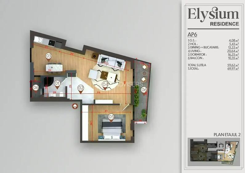 Apartament cu 2 camere  I Bucur Obor I Finisaje Premium | Metrou | - 9