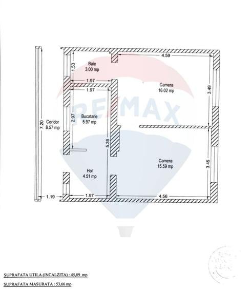 Apartament 2 camere, renovat complet – ideal locuință sau investiție