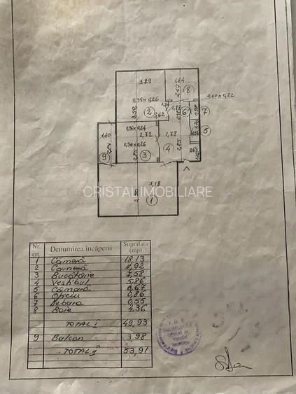 De Închiriat Apartament 2 Camere | Timpuri Noi – Tineretului - 7