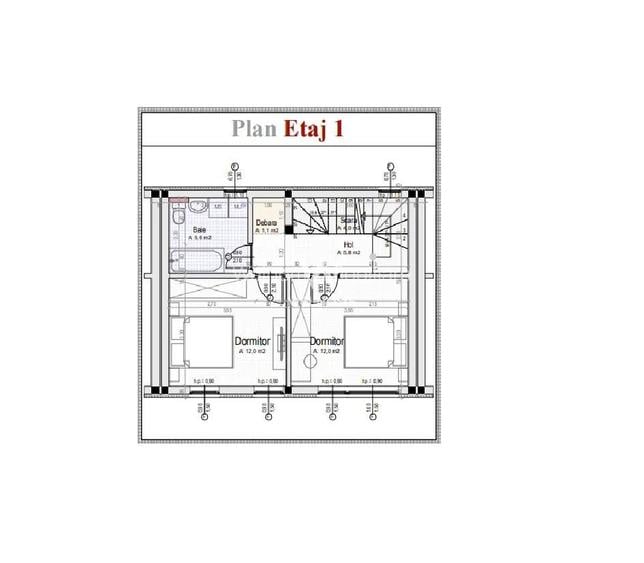 Casa finisata LA CHEIE, Cristian, Sibiu - 12