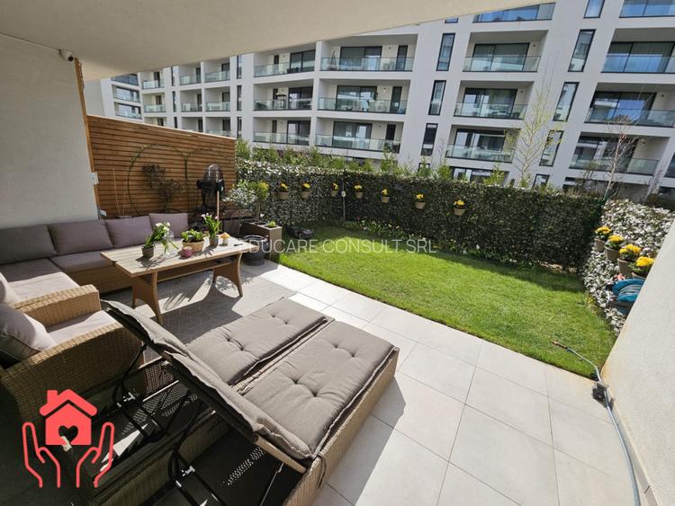 Baneasa Shopping City-3 camere cu gradina 60 mp, complex securizat, loc de joaca - 6