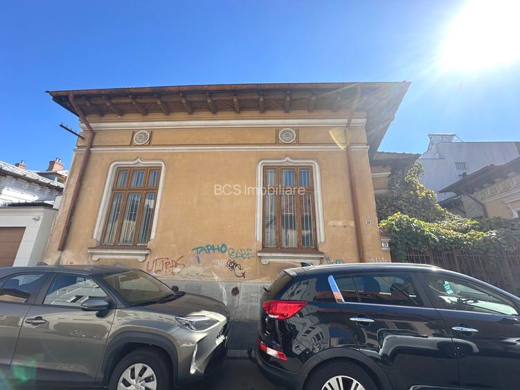 Vanzare imobil cu arhitectura neoromaneasca - teren 460mp - Victoriei- Capitale - 4