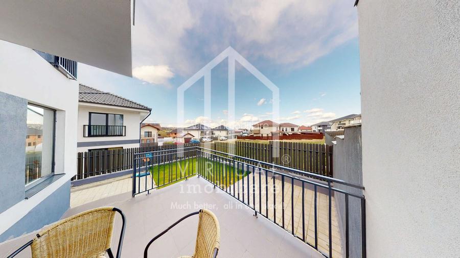 Casa cu 5 camere, 120mp utili + terasa, teren 300mp,  Cisnadie. - 24