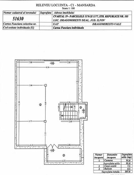 Casă 11 camere cu livadă pe Strada Republicii, Dragomirești-Deal - 1