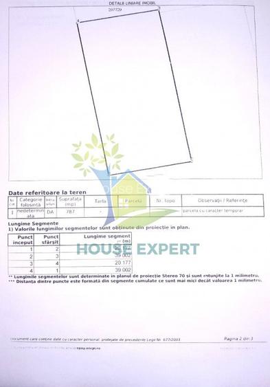 Teren intravilan 787 mp, POT60%, CUT 2,5, Valea Furcii Dr. Taberei - 3