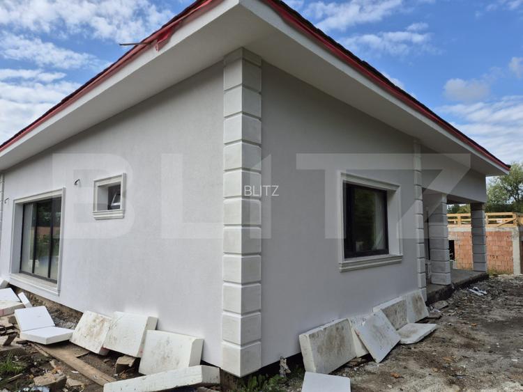 Casa semifinisata pe un nivel, 600mp teren - 4