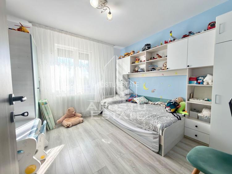 Apartament cu 3 camere decomandat, complet mobilat la parter in Giroc. - 13