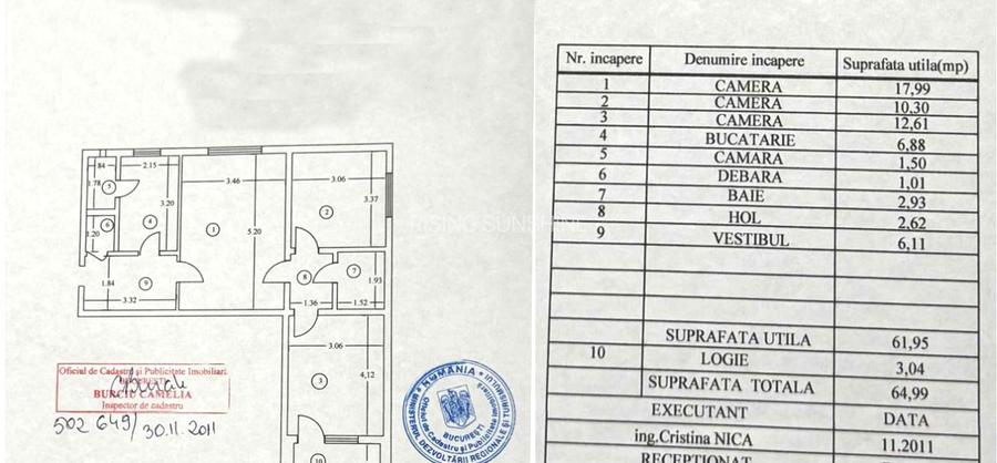 3 camere | etaj 3/4 | bloc reabilitat | 50 m Metrou Valea Oltului - 7