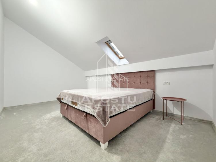 Penthouse cu 3 camere si 2 bai, mobilat si utilat in Giroc la asfalt. - 16