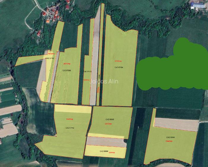 Teren arabil 19,87 ha — Tileagd, Bihor - 2