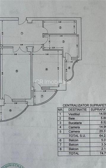 Apartament 2 camere Unirii - 9