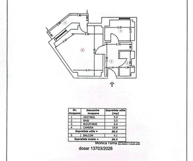 Garsoniera de vanzare ultracentral Unirii Mantuleasa - 6