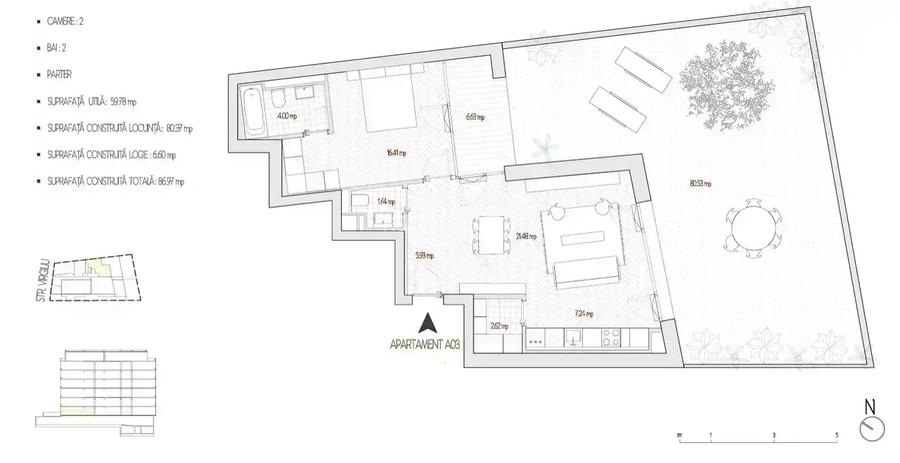 Apartament 2 camere, terasa, gradina| Parc Cismigiu I Metrou Eroilor I - 13