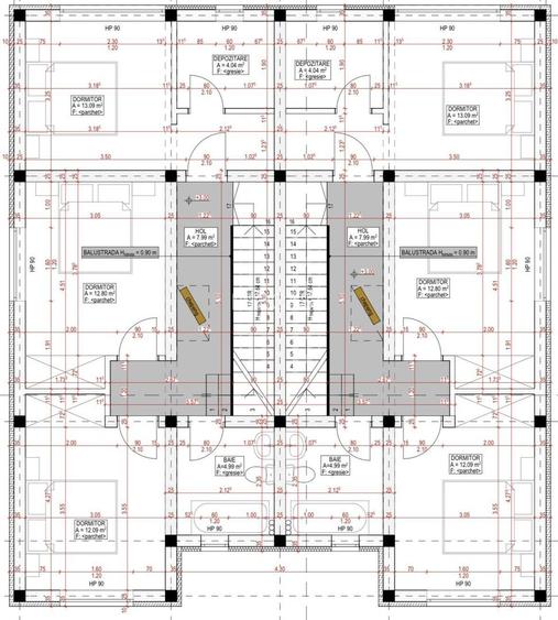 Duplex Nou - Mosnita. 4 camere. la Cheie.  Asfalt. Pozitie excelenta. - 14