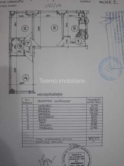Apartament 3 camere, decomandat, 58 mp, centrala, metrou, Mihai Bravu - 8