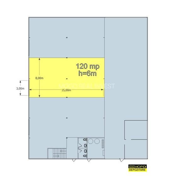 De inchiriat Hala Depozitare 120mp - 4