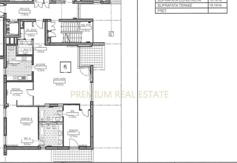Apartament superb si spatios cu 3 camere, mobilat Bo Concept, 2 parcari, boxa - 1