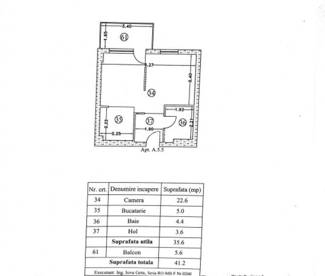 0% | Studio dublu NOU, 41 mp | Atrium - Sișești - 1