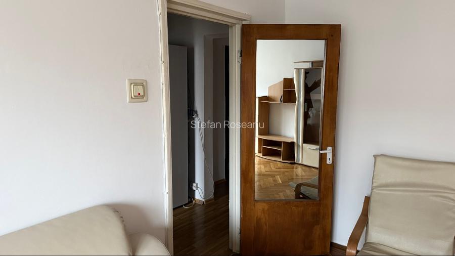 Inchiriez apartament 3 camere, pet friendly, în bloc liniștit de 4 etaje, et 2/4 - 15