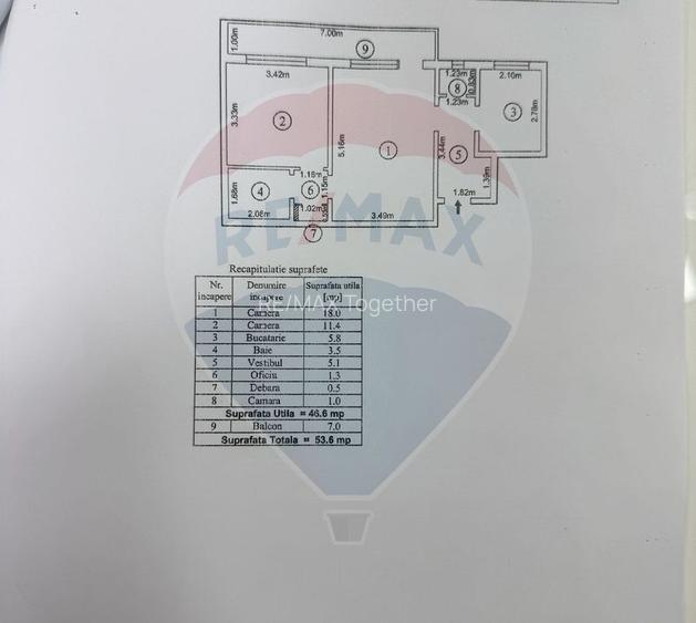 Apartament 2 camere I Bd. Ion Mihalache Piata Chibrit - 14