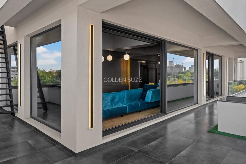 Apartament 3 camere lux | 140 mp | 33 mp terasă | Șos. Petricani - 32