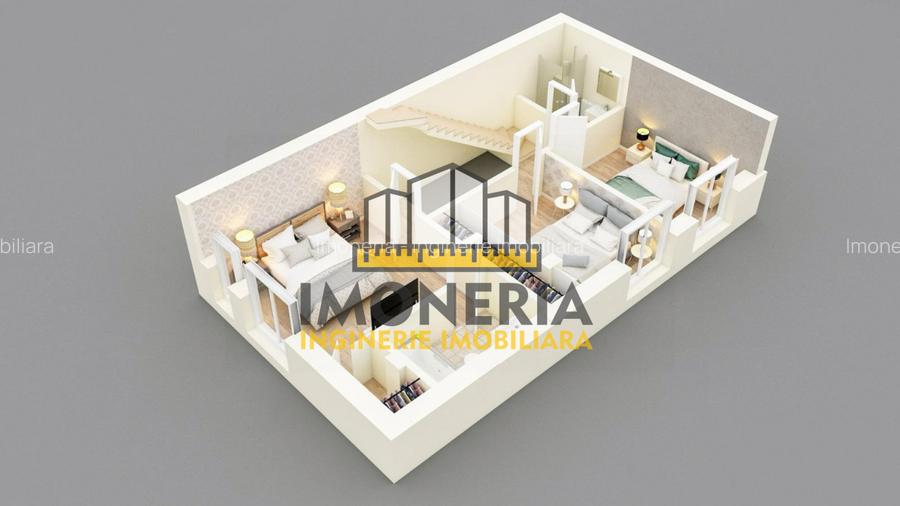 Casa 5 camere finalizata – 0% comision – terasa si curte – Metrou 1 Decembrie - 38