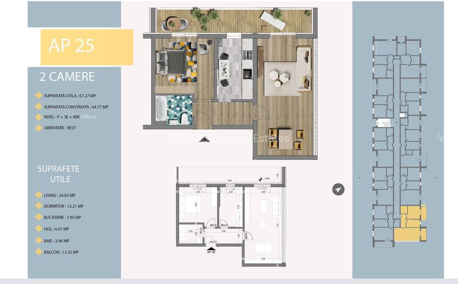 Investitie sau locuinta! Apartamente noi, libere/inchiriate, ne/mobilate, metrou - 24