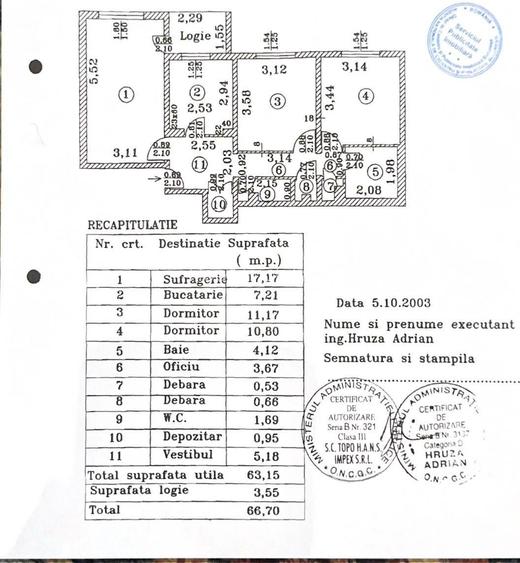 Basarabia - Apartament 3 camere , centrala proprie - 9