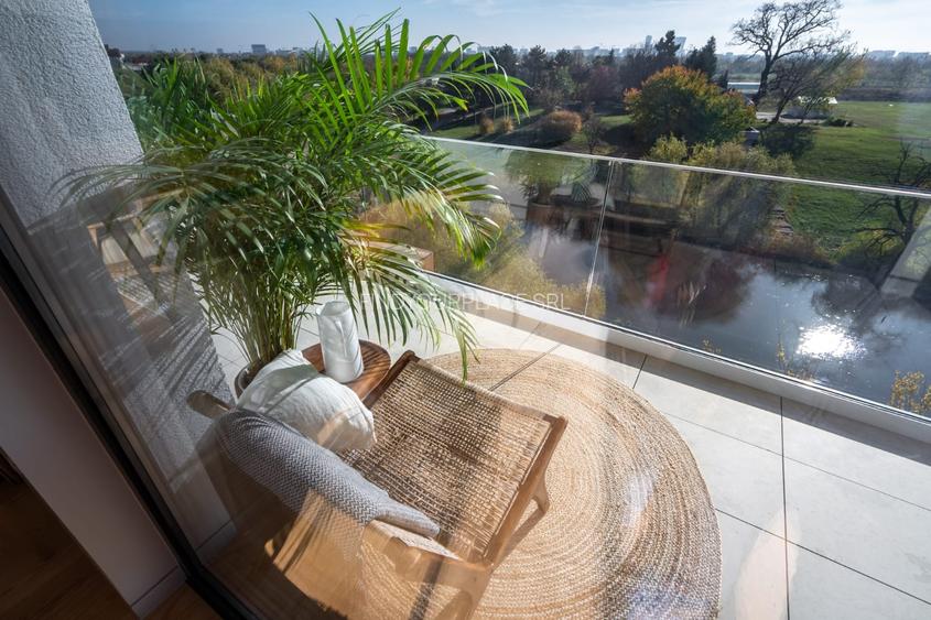 Penthouse cu vedere la lac în Parc du Lac La Gloire,parcare inclusă,terasă 50mp - 5