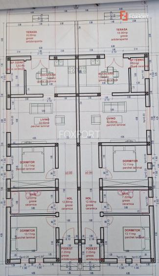Duplex cu 3 camere si teren de 325 mp in Sanmihaiul Roman  - 11