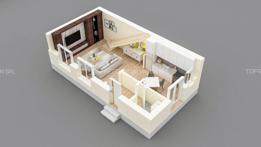 VILA TIP DUPLEX FINALIZATA,MUTARE IMEDIATA / ZONA TRAPEZULUI! - 3