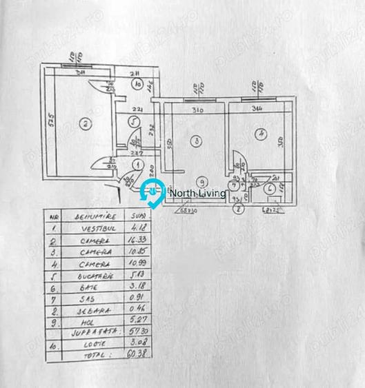 Apartament 3 Camere Giulești – Crângași | Renovat - 9