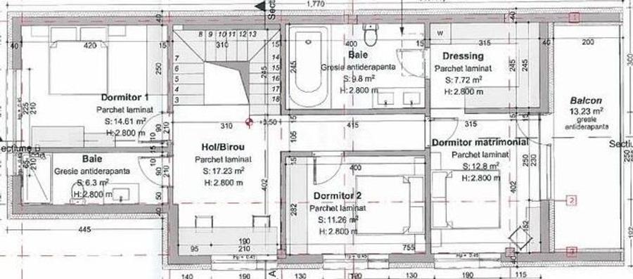 Casă modernă cu 3 dormitoare, eficienta energetica sporita – Mărăști. - 3