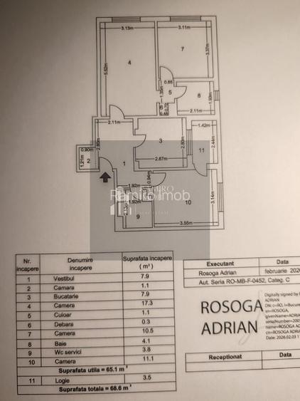 APARATAMENT 3 CAMERE, APARATPRII PATRIEI/SOS BERCENI, MOBILAT - 9