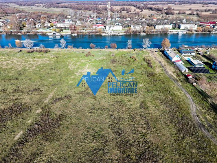 Teren intravilan VULTURU, 5.432 MP, front la Dunare 36 ML - 4