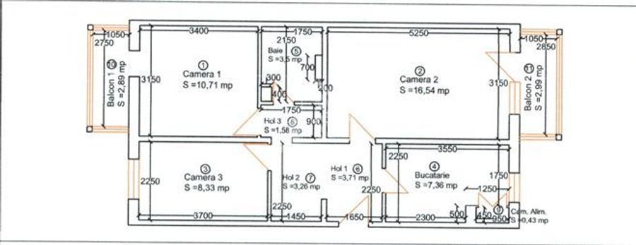 Apartament 3 camere de vanzare, Boxa, Zona Lipovei, Timisoara - 16