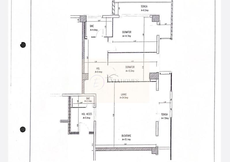87 mp/Bloc nou/Zona Centrală - 1