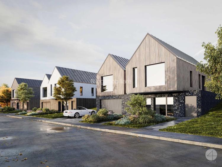 Teren autorizat, 908 mp, utilitati, casa individuala - 2