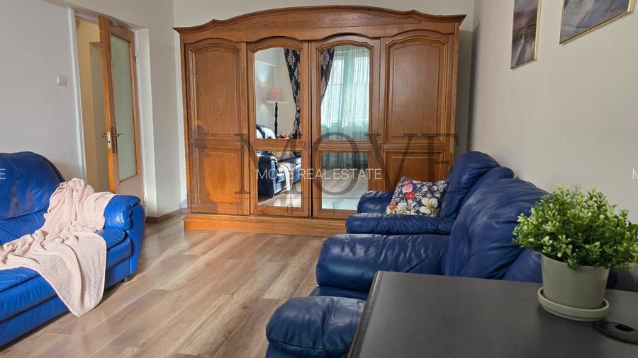 Apartament decomandat cu 2 camere + Loc parcare -TINERETULUI - STR TRESTIANA - 15
