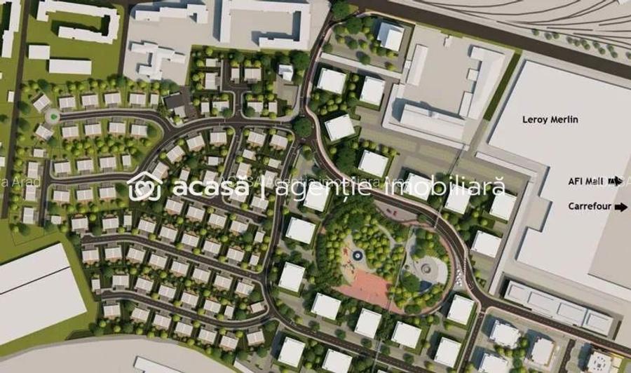 De vânzare parcelă de casă - 893 mp în ARED City - 10