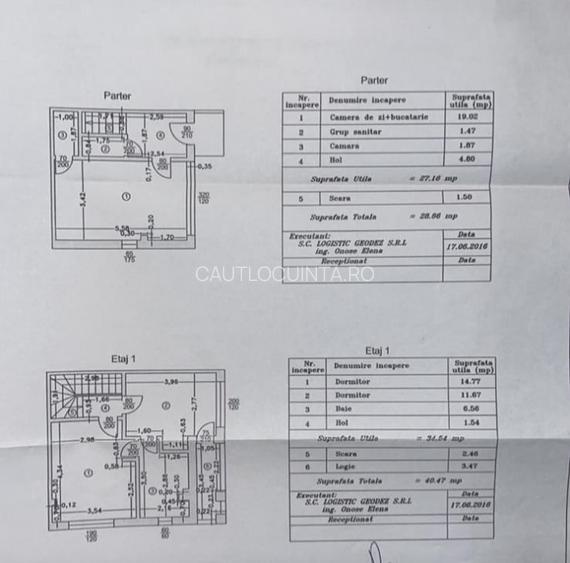 Vila duplex 3 camere | P+1 | Ghencea - Dantelei |  69 mp | 2018 | STB 30m - 16