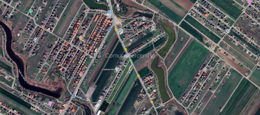 Teren Intravilan In Rate Berceni zona Mamina | curent si gaz | #LG7.1E - 5