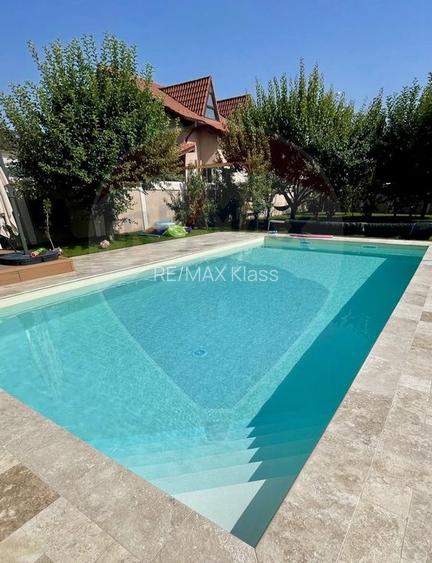 Vilă cu 6 camere, piscina si teren 1300 mp, de vânzare în Otopeni - 42