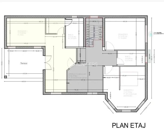 Vila 5 Camere Otopeni 300 Mp P+1 Curte 410 Mp Odaii - 3