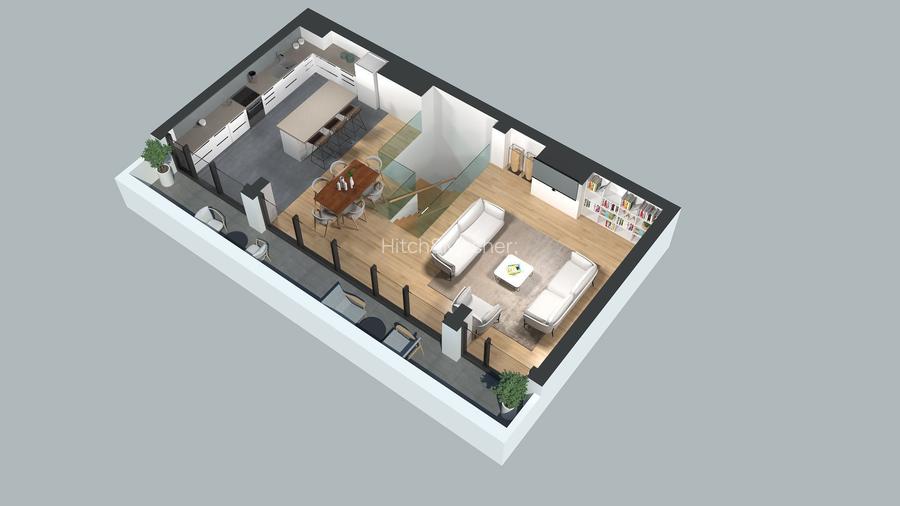 Penthouse cu 4 camere, finisaje premium - Complexul Studentesc - 14