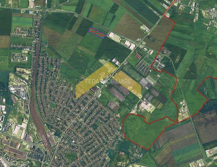 Teren 40,000 mp intravilan de vanzare zona Metro - 3