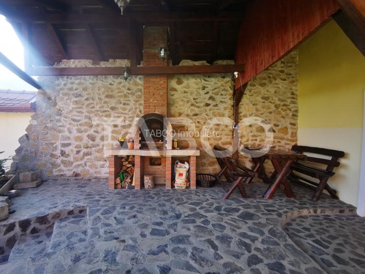 Casa de vanzare pretabila pensiune priveliste superba Fantanele Sibiu - 14
