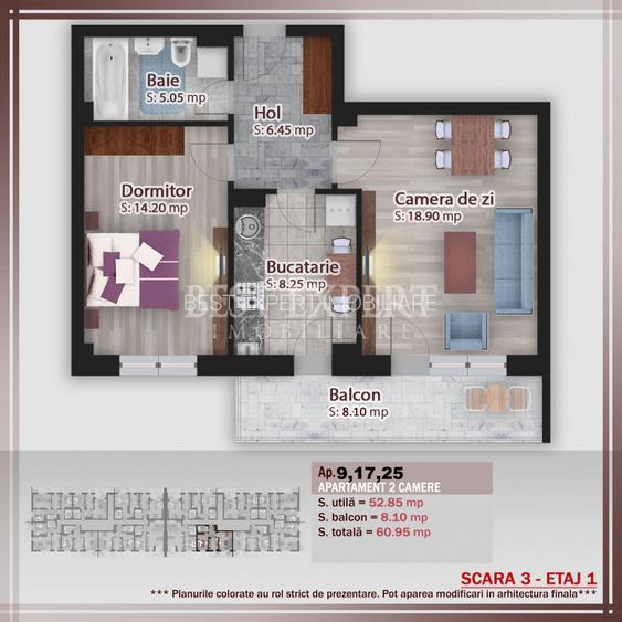 2 camere – Confort premium intr-un spatiu echilibrat-5 min STB - 2